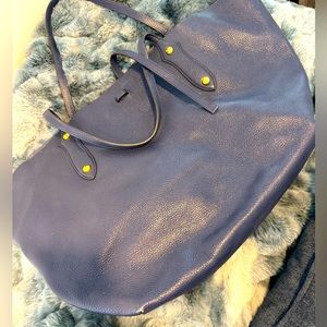 Large Isabella Tote in Blue